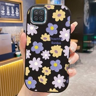 Case For Samsung Galaxy A12 4G A12 5G A22 4G M12 F12 Beautiful Garden Phone Shockproof Round And Fat