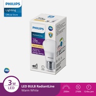 Philips Lampu LED Radiantline LEDBulb 3W 3000K Kuning
