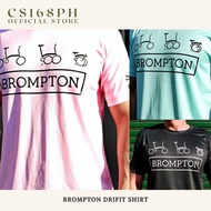 CS168ph Brompton Drifit Shirts Unisex Cycling Apparel