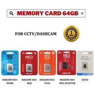 HIKVISION CCTV Micro SD Memory Card 64GB | EZVIZ HIKSEMI | High-Speed Storage EZVIZ Neo Plus Home