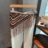XUANXUAN | Boho Style Fringe Triangle Belt