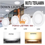 3w 6w 12w 18w thin inbow led panel downlight led downlight