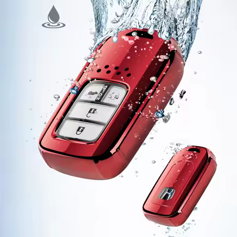 TPU Car Remote Key Full Cover Case Keychain For Honda Accord Civic CR-V XR-V MK10 Spirior Pilot Fit 