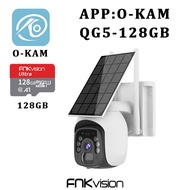 FNKvision โซล่าเซลล์ 4G กล้องวงจรปิด FHD5MP FULL Color Solar Wireless WIF PTZ Camera หมุนได้ กันน้ำ