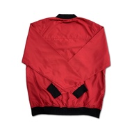 d&f Jaket Bomber Parasut-Merah