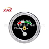 Alat ZJY Zhongjie 2" 52mm Tolok Tekanan Minyak 1w0705 Sesuai untuk Caterpillar dengan Model Pergerak