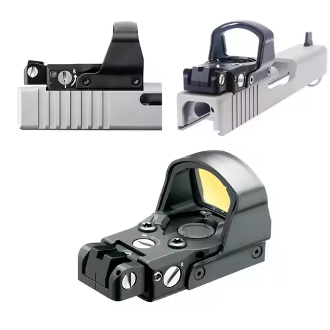 Tactical LP DP Pro Reflex Red Dot Sight Scope Optics KSC KWA G17 1911 1913 Mount Red Collimator Airs