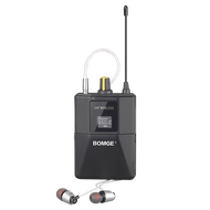 BOMGE IEM580 UHF Wireless In Ear Stage Monitor System Professional 2 Channels160 ft. Operation Ideal