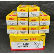 BP7ES SPARK PLUG PACK OF 10 NGK SPARK PLUG 2T LONG THREAD