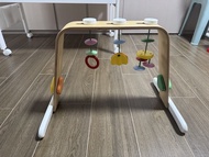 Ikea木製嬰兒健力架 玩具架 吊飾