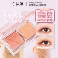 [4U2] 🇸🇬 For You Too Eyeshadow (Duo Eye Shadow | Matte | Shimmer | Glitter)