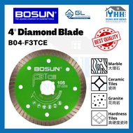 BOSUN Original B04- F3TCE (Ceramic) 4" 105mm Diamond Cutting Wheel | F3TCE Diamond Blade Tile Cutter