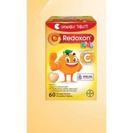 Redoxon Kids Vitamin C 60s chewable Yellow box exp 10/2025