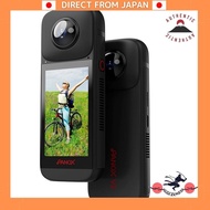 [DIRECT FROM JAPAN] PANOX V2 is a 360-degree full-sphere camera with a 1/2" 48MP sensor, 5.7K 360 vi
