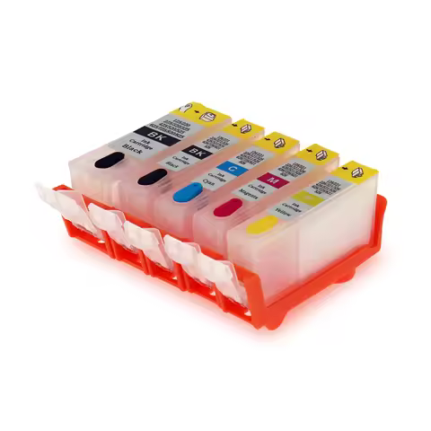 5 colors For Canon PGI-225 CLI-226 225 226 refillable ink cartridge For CANON PIXMA MG5120/MG6120/IX