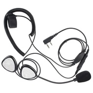 Upgrade Finger PTT Motorcycle Helmet Headset MIC for KENWOOD TYT BAOFENG UV-5R RETEVIS H777 PUXING W