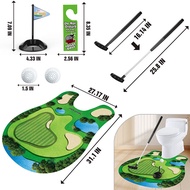 Toy Toilet Golf Toilet Mini Set Leisure Entertainment Sports Toy Toilet Golf