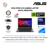 Asus ROG Strix G16 G615L-MS5078W 16'' 2.5K 240Hz Gaming Laptop ( CU9-275HX, 32GB, 1TB SSD, RTX5060 8