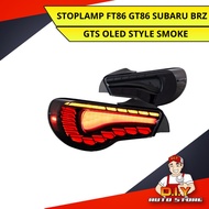 STOPLAMP TOYOTA FT86 GT86 SUBARU BRZ MODEL V3 GTS OLEDS - Smoke 