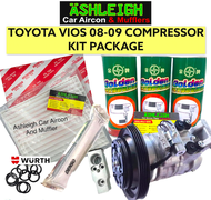 Toyota Vios 08-09 Batman Compressor Kit Package Car Aircon Parts Supplies Expansion Valve Filter Dri