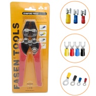 Cos press pliers HS-2MA 0.5–6mm2 – Cos Y head press pliers, round cos, staple cos - Strong power rat