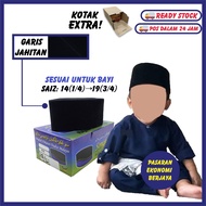 SONGKOK BABY BUDAK EKSKLUSIF EXTRA KOTAK BERKUALITI MUSLIMWEAR PAKAIAN TRADISI MELAYU