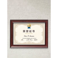 B. b.Certificate Frame a4 Certificate Frame Platform Honor Certificate Photo Frame Authorized Wall H