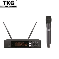 TKG TURE DIVERSITY SK-9000 640-690MHz handhold lavalier headset microphone professional on stage wireless microphone system uhf