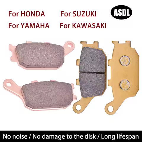 Motorcycle Front Rear Brake Pads for HONDA NC 700 CB VRX 400 CBF 500 CB CBR 600 1000 900 F RR XL VTR