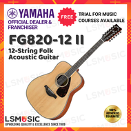 Yamaha FG820-12 II 12-String Folk Acoustic Guitar Yamaha Solid Top Guitar ( FG 820 ) Yamaha Gitar Ak