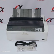 เครื่องปริ้น หัวเข็ม Epson LQ590 ll รองรับกระดาษ 6 ชั้น พิมพ์ใบเสร็จ กระดาษต่อเนื่อง สลิปเงินเดือน สินค้ามือสอง พร้อมใช้งาน