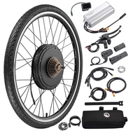 AW Electric Bike Conversion Kit 48V 1000W 26" Front/Rear Wheel Powerful Motor E-Bike Conversion Kit 