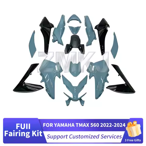 For YAMAHA TMAX-560 2022-2024 Tech MAX 22-24 Motorcycle Fairing Set Body Kit Decoration Plastic Guar
