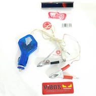 Sale Cuci Gudang Vibox 2in1 + 2usb Charger Mobil Aki Universal Micro