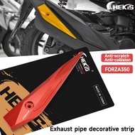 Chekis Modified Exhaust Pipe Decoration Bracket Accessories Scratch-resistant Anti-collision Aluminu
