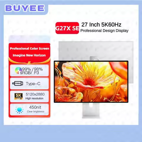 27 Inch LCD Display Screen 5K 60Hz Retina Mirror Ultra-Thin High Definition Design G27X SE 5120x2880