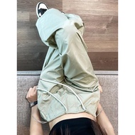 seluar slack perempuan seluar straight cut Seluar pakaian cepat kering Korea musim panas 300jin yang