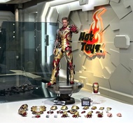 Hot Toys Iron Man Mark XLII 1/6 Deluxe version  Mark 42 全新 MMS758D65