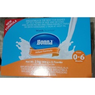 Bonna (0-6months) 2kg (Expiry FEB2022)