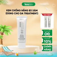Innoskin Korean Broad Spectrum Sunscreen Gray B3 Suncream SPF50+ PA++++ Free 1 Innoskin Gray Industr