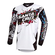 Santa Cruz Moto Bicycle Jersey Mtb 2022 New Long Sleeve Cycling Enduro Downhill T-shirt Bmx Motocros