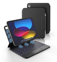 Dexnor เคสสำหรับ iPad 11th/รุ่น10th พร้อมคีย์บอร์ดบางเฉียบถอดออกได้แผ่นครอบแป้นพิมพ์แทร็คแพดมัลติทัช