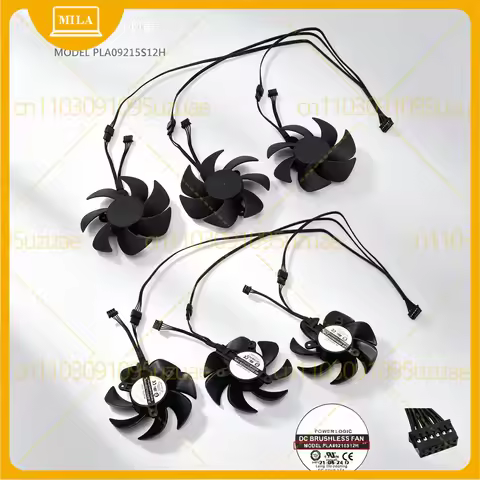 For GIGABYTE AORUS RTX3050 RTX3060 RTX3060Ti ELITE Brand New GPU Cooling Fan Small Carver Graphics R