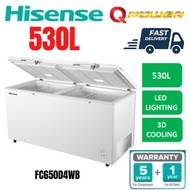Hisense 2 Door Chest Freezer (530L)