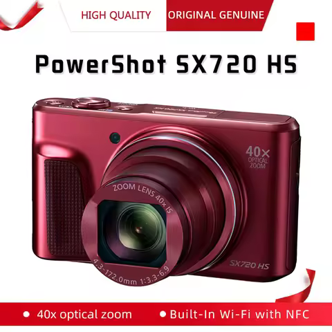 PowerShot SX720 HS Digital Camera (Used Red) for Canon Original SX720 ultra long focus camera