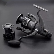 TICA Rear Drag Spinning Fishing Reel w/ Carbon Boay & Free Spare Aluminium Spool