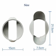 150MM Portable Air Conditioner Window Exhaust Duct P-ipe Hose Interface Connector (Square interface)
