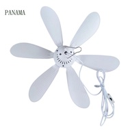 N 5V USB Hanging Fan With Adjustable  Perfect For Bedroom Patio Camping Tent Fan Powerful 3 Speed