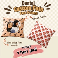 Custom Photo Pillow Model Face Pattern Face Photo Customised Pillow