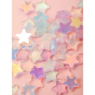 AC.567 Thai Shop Pack Of 5 Pieces Dark Star Nail Resin